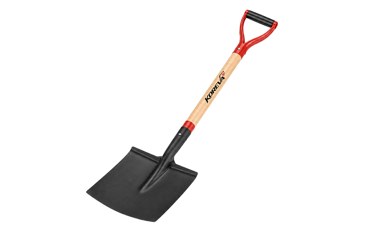 KOREVA SPADE KING Heavy Duty Forged Steel Agricultural Garden Spade