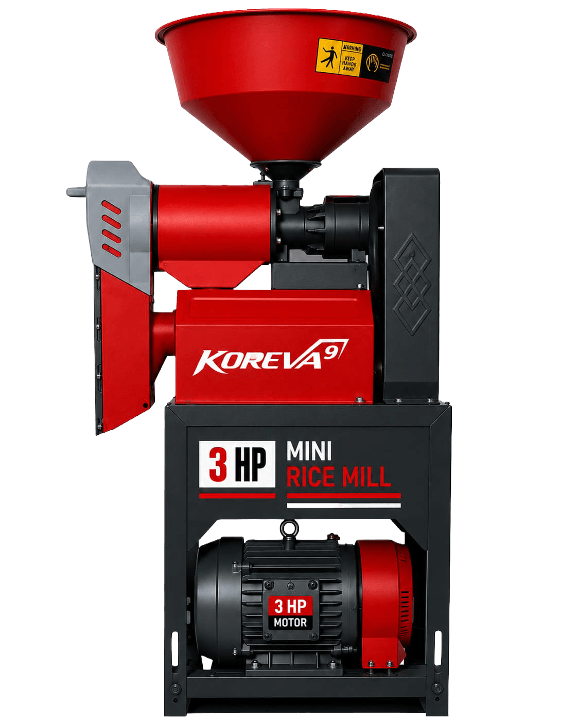 KOREVA MINI Rice Mill - Heavy Agriculture Machinery