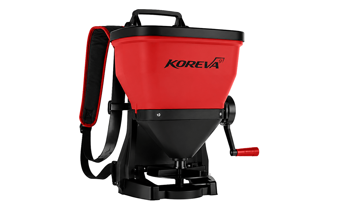 KOREVA AGRO BROADCASTER Portable Manual Seed and Fertilizer Broadcast Spreader