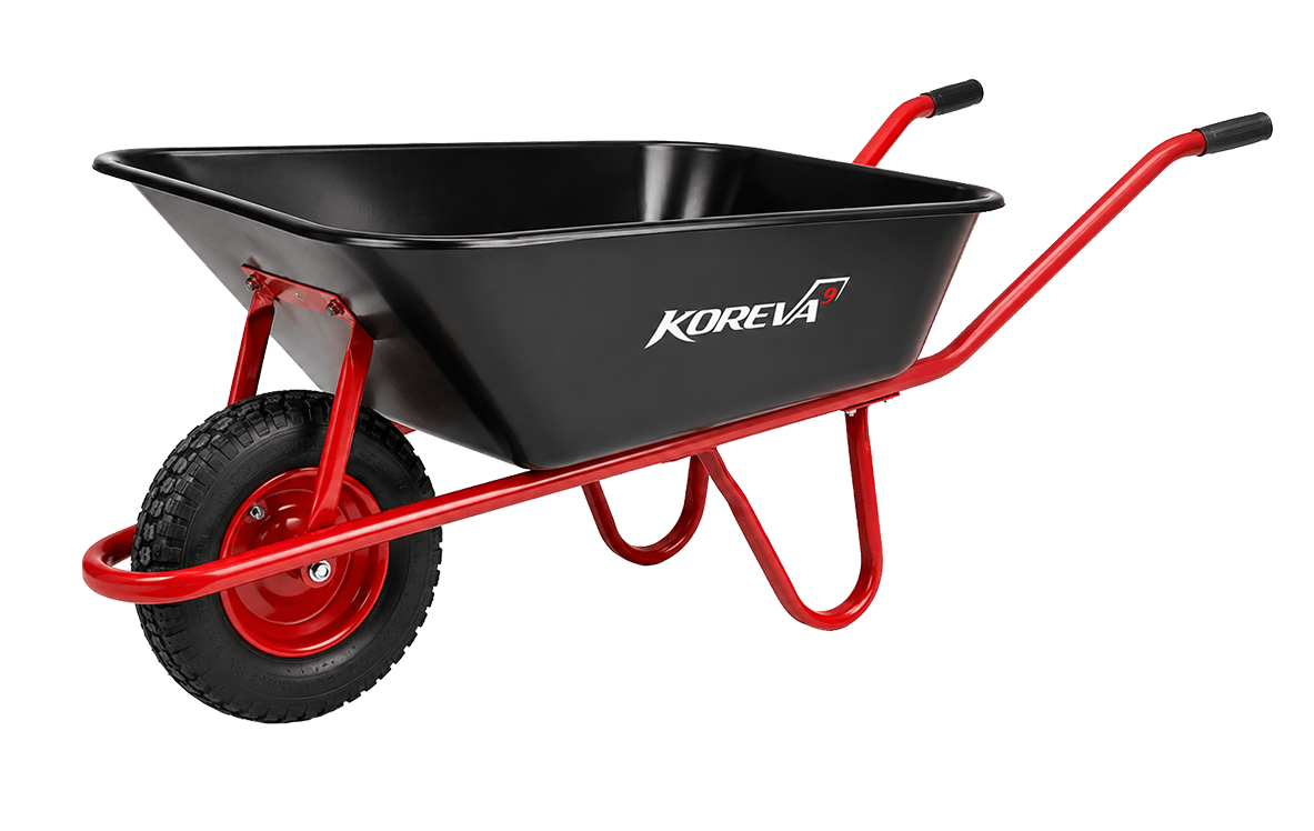 KOREVA CARGO BARROW Heavy Duty Steel Agricultural Wheelbarrow